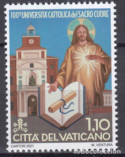 Stamps: Vaticano Correo 2021 Yvert 1888 ** Mnh Sagrado coraz&oacute;n