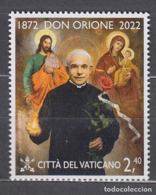 Stamps: Vaticano Correo 2022 Yvert 1910 ** Mnh Don Orione