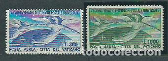 Stamps: Vaticano - Aereo Yvert 18/9 ** Mnh UPU