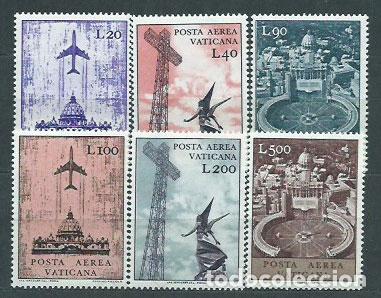 Stamps: Vaticano - Aereo Yvert 47/52 ** Mnh
