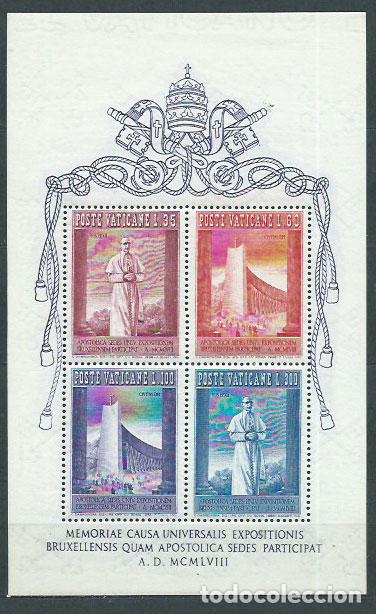 Briefmarken: Vaticano - Hojas Yvert 2 ** Mnh