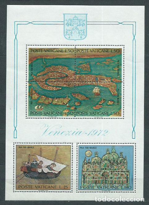Briefmarken: Vaticano - Hojas Yvert 3 ** Mnh UNESCO