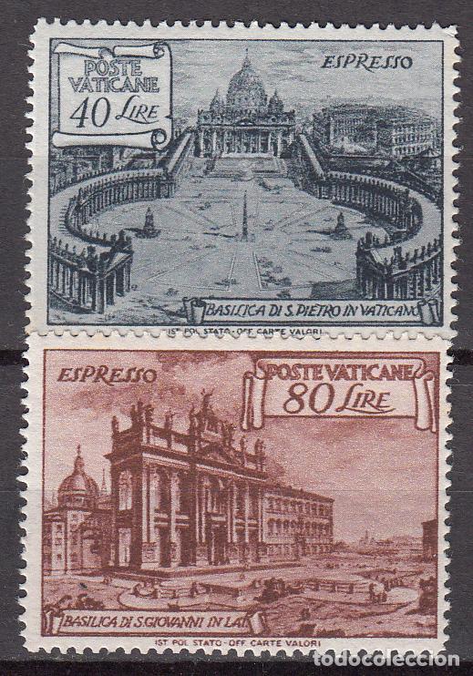 Briefmarken: Vaticano Urgente Yvert 11/12 ** Mnh Basilicas