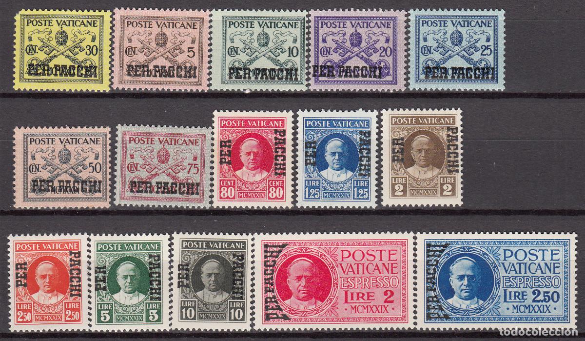 Briefmarken: Vaticano Paquetes Postales Yvert 1/15 ** Mnh