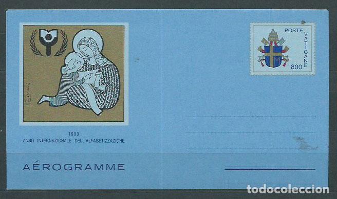 Briefmarken: Vaticano - Aerogramas - a&ntilde;o 1990 ** Mnh