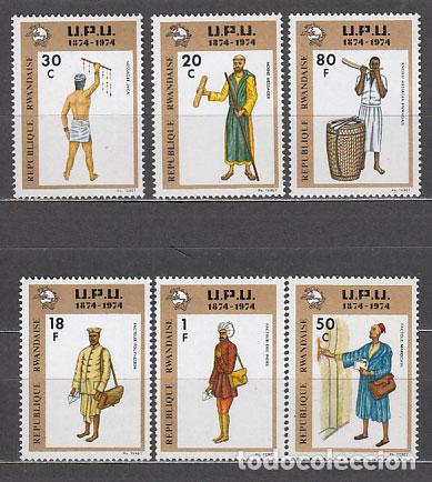 Briefmarken: Ruanda - Correo Yvert 600/5 ** Mnh UPU