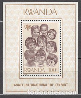 Briefmarken: Ruanda - Hojas Yvert 83 ** Mnh
