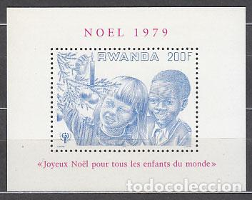 Briefmarken: Ruanda - Hojas Yvert 84 ** Mnh Navidad