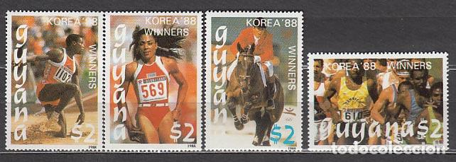 Briefmarken: Guayana Britanica - Correo Yvert 2050UB/UE ** Mnh Deportes. Olimpiadas de Barcel
