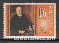 Briefmarken: Rodesia del Sur - Correo Yvert 166 * Mh Alfred Beit