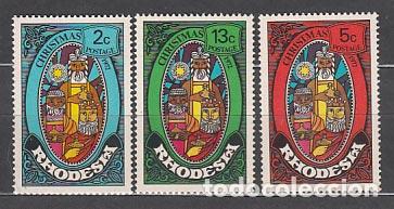 Briefmarken: Rodesia del Sur - Correo Yvert 217/9 ** Mnh Navidad