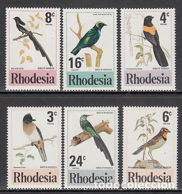Briefmarken: Rodesia del Sur - Correo Yvert 282/7 ** Mnh Fauna aves
