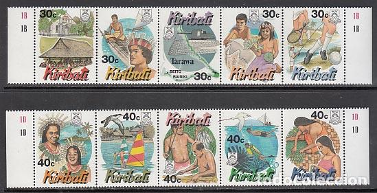 Briefmarken: Kiribati - Correo Yvert 349/58 ** Mnh Turismo
