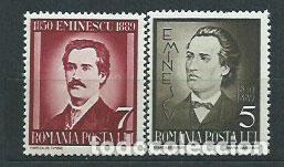 Briefmarken: Rumania - Correo 1939 Yvert 568/9 ** Mnh Personaje
