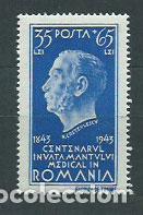 Briefmarken: Rumania - Correo 1943 Yvert 760 ** Mnh Personaje