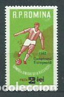 Briefmarken: Rumania - Correo 1962 Yvert 1872 ** Mnh F&uacute;tbol