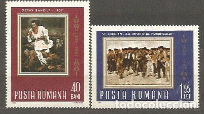 Briefmarken: Rumania - Correo 1967 Yvert 2302/3 ** Mnh
