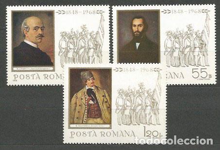 Briefmarken: Rumania - Correo 1968 Yvert 2397/9 ** Mnh