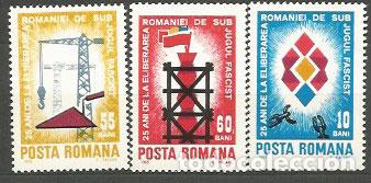 Briefmarken: Rumania - Correo 1969 Yvert 2486/8 ** Mnh