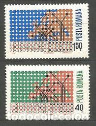 Briefmarken: Rumania - Correo 1970 Yvert 2533/4 ** Mnh