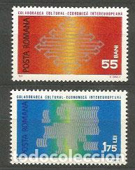 Briefmarken: Rumania - Correo 1971 Yvert 2602/3 ** Mnh