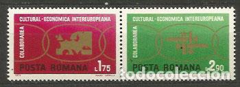 Briefmarken: Rumania - Correo 1972 Yvert 2680/1 ** Mnh