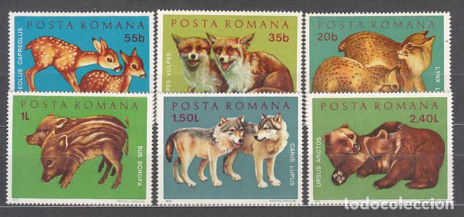 Briefmarken: Rumania - Correo 1972 Yvert 2674/9 ** Mnh Fauna