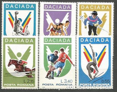 Briefmarken: Rumania - Correo 1978 Yvert 3127/32 ** Mnh Deportes
