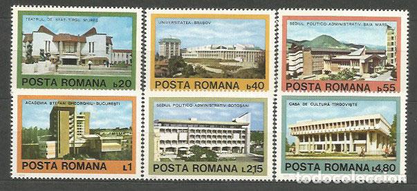 Briefmarken: Rumania - Correo 1979 Yvert 3175/80 ** Mnh