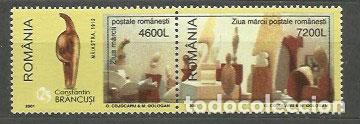 Sellos: Rumania - Correo 2001 Yvert 4657/8 ** Mnh Dia del Sello