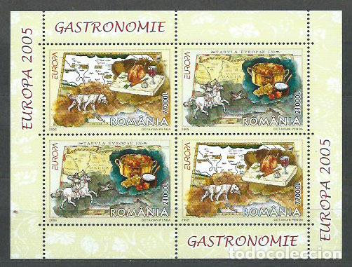 Sellos: Rumania - Correo 2005 Yvert 4976/7+H.289 ** Mnh Europa
