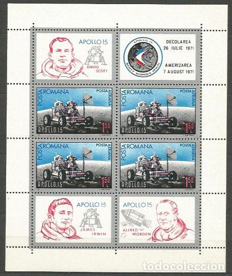 Briefmarken: Rumania - Hojas Yvert 89 ** Mnh Astro