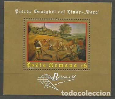 Briefmarken: Rumania - Hojas Yvert 96 ** Mnh Pintura