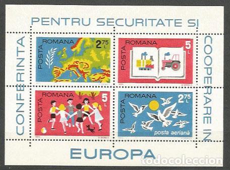 Briefmarken: Rumania - Hojas Yvert 121 ** Mnh