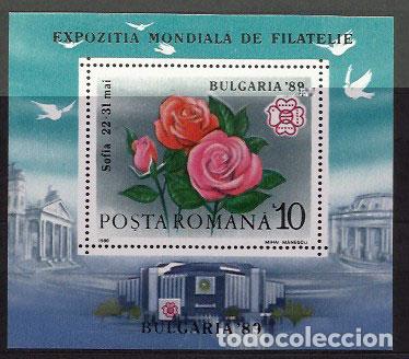 Briefmarken: Rumania - Hojas Yvert 202 ** Mnh Flores