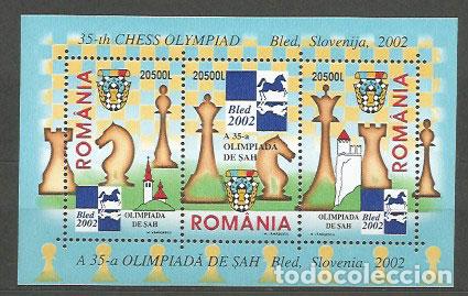 Briefmarken: Rumania - Hojas Yvert 264 ** Mnh Ajedrez