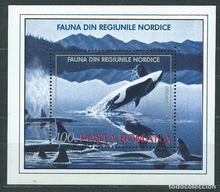 Briefmarken: Rumania - Hojas Yvert 224 ** Mnh Fauna Ballena