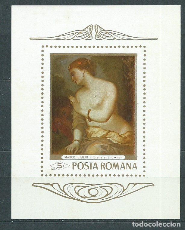 Briefmarken: Rumania - Hojas Yvert 71 ** Mnh Pintura