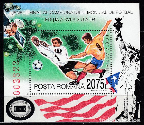 Briefmarken: Rumania - Hojas Yvert 236 ** Mnh Deportes f&uacute;tol