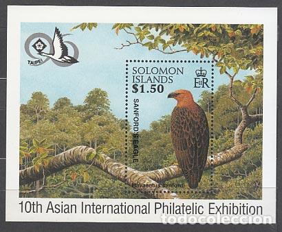 Selos: Salomon - Hojas Yvert 45 ** Mnh Fauna. Aves