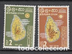 Briefmarken: Ceylan - Correo Yvert 371/2 ** Mnh