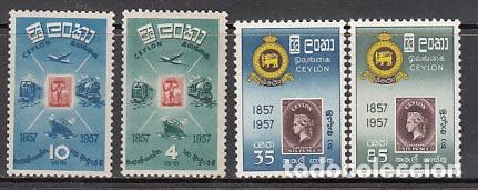 Briefmarken: Ceylan - Correo Yvert 309/12 ** Mnh Filatelia