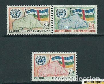 Briefmarken: Centroafrica - Correo Yvert 14/6 ** Mnh