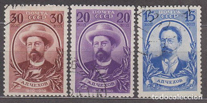 Stamps: Rusia Correo 1939 Yvert 756/58 usado Personaje