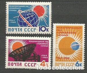 Timbres: Rusia - Correo 1964 Yvert 2768/70 ** Mnh A&ntilde;o Geofisico