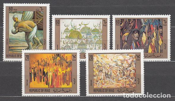 Sellos: Irak - Correo Yvert 1106/10 ** Mnh Pinturas irakis
