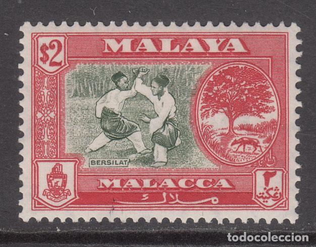 Sellos: Malaysia - Malacca Correo Yvert 285 * Mh Deportes lucha