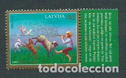 Sellos: Letonia - Correo 2009 Yvert 727 ** Mnh Cuentos
