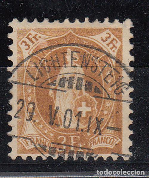 Timbres: Suiza Correo 1882 Yvert 80 usado