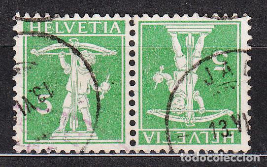 Timbres: Suiza - Correo 1909 Yvert 130a usado